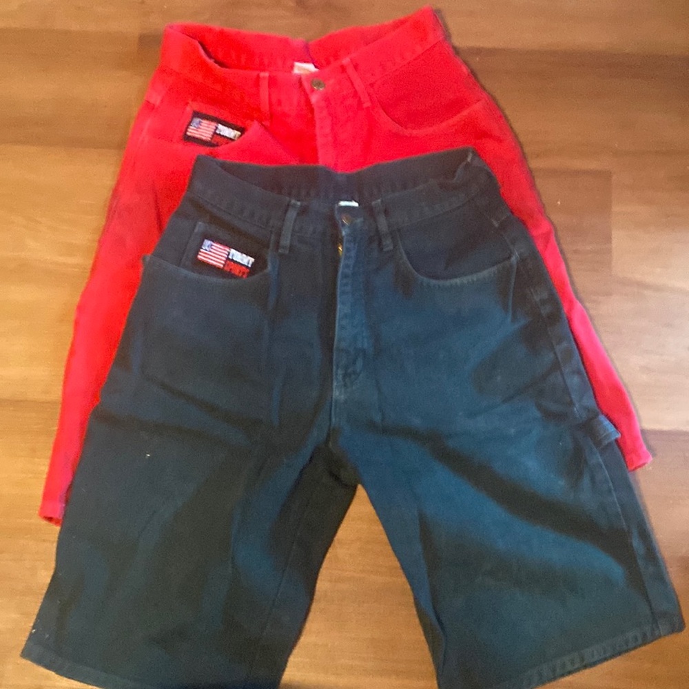 2 pair of vintage Tommy Hilfiger shorts